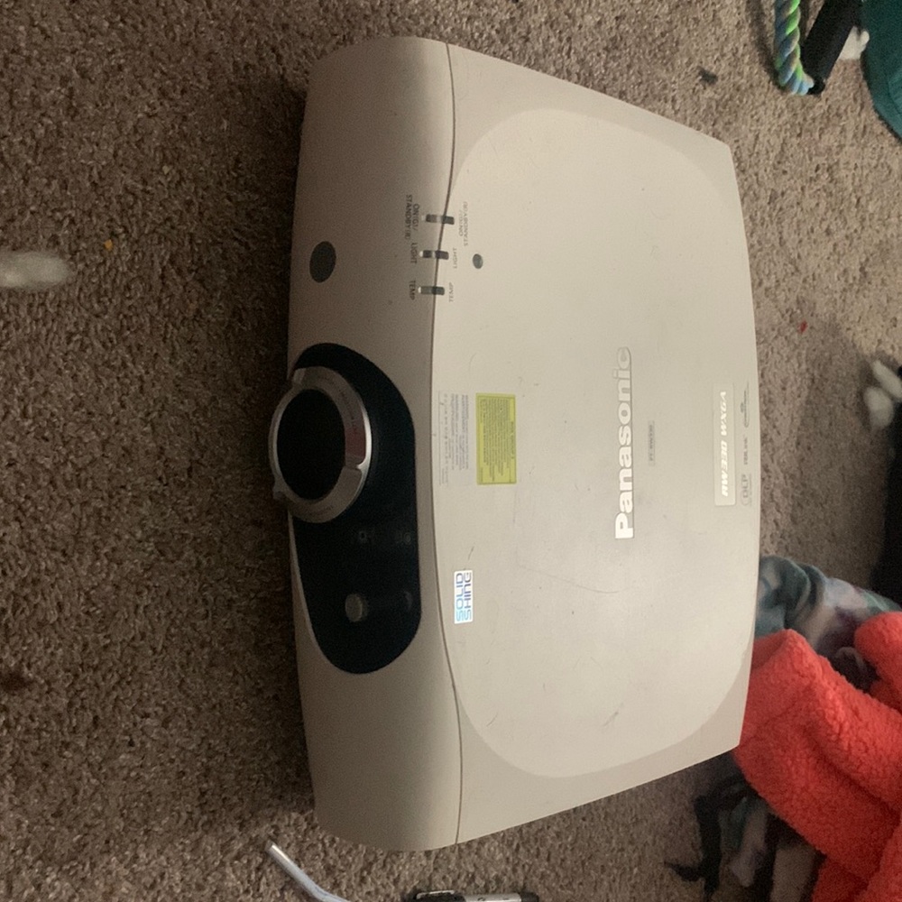 a college room projector. good condition. barely used.